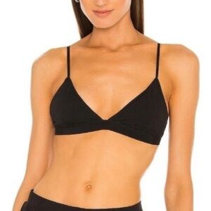 NEW Jonathan Simkhai bralette black large
